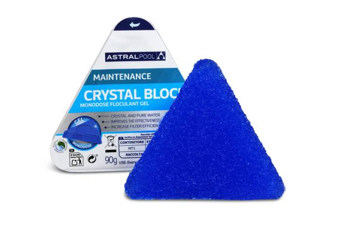 Crystal Block Astralpool gél állagú pelyhesítő