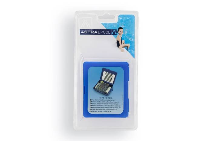 Fluidra - Tablettás vízelemző BLUE szabad klór, pH