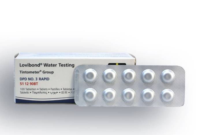 Fluidra - DPD3 összes klór teszthez 1 levél